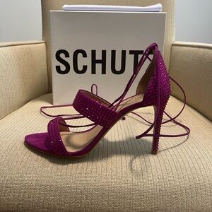 SCHUTZ Sybil Lace Up Sandals